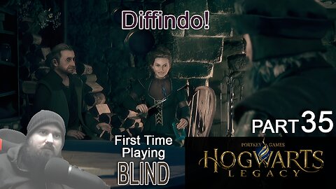 Trials, Tribulations, & Diffindo | Blind Playing Hogwarts Legacy Part 35 Slytherin