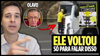 OLAVO E O PATRIOTA DO CAMINHÃO