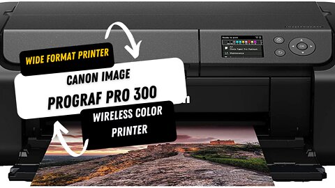 Wide-Format Printer Canon image PROGRAF PRO-300