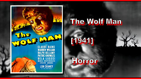 The Wolf Man (1941) | HORROR | FULL MOVIE