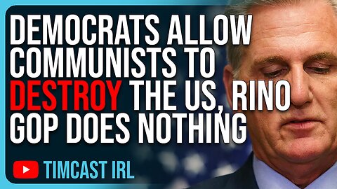 Democrats ALLOW Communists To Subvert & DESTROY The US, RINO GOP Does Nothing