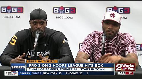 Ice Cube's Big3 League makes stop in Tulsa