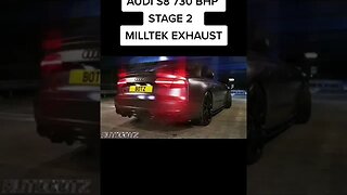 AUDI S8 730BH STAGE 2 MILTEK EXHAUST