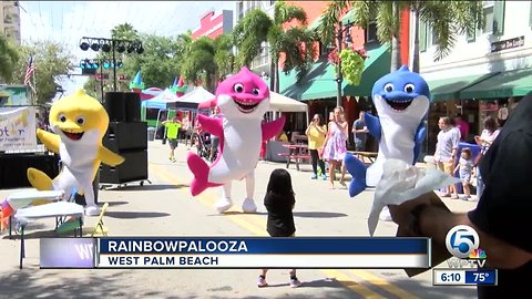 Children's event 'Rainbowpalooza' held in West Palm Beach