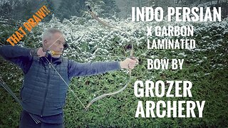 Indo Persian X Carbon laminated Bow by Grozer - Review