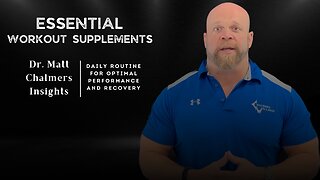 Dr Chalmers Path to Pro - Workout Supplements