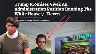 Babylon Bee Posts DISGUSTING Post About Trump Hiring Vivek Ramaswamy To Work At 7-11