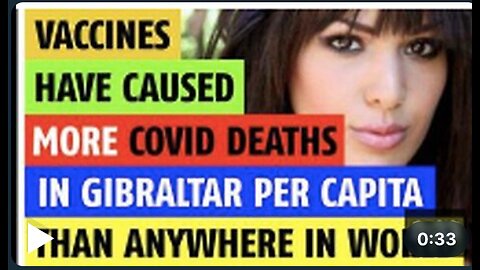 Vaccines have caused more Covid deaths per capita in Gibraltar than anywhere in the world