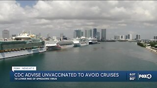 CDC lowers travel warning for cruises