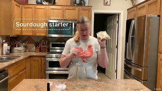 How to Rehydrate sourdough starter#SourdoughStarter #DehydratedSourdoughStarter