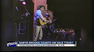 Garth Brooks tickets go on sale today