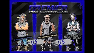 PPW #463 Friday Frenzy Challenge Pro Contenders Match Jose Acosta v Jay Leon v Rockstar Rosey