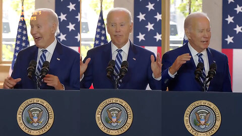 Biden propaganda stand-up comedy that Democrats claim "brought respect back to the White House."