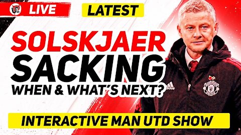 SOLSKJAER SACKING LATEST Update- When And What's Next- - Man Utd News