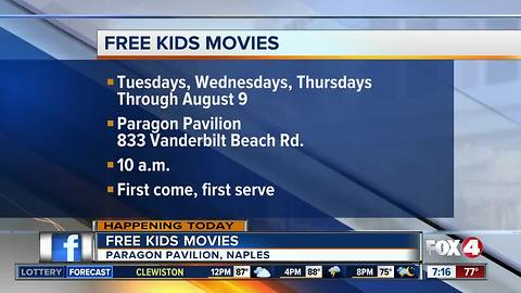 Free kids movies in Naples