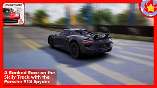 A Ranked Race on the Sicily Track with the Porsche 918 Spyder | Racing Master