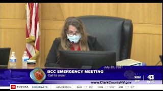 Clark County Commission unanimously votes in favor of new mask mandate