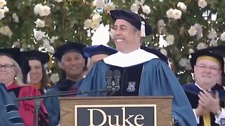 Jerry Seinfeld Serious but So Funny in Fearless Duke College Commencement Speech