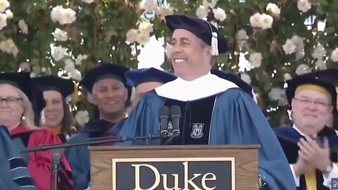 Jerry Seinfeld Serious but So Funny in Fearless Duke College Commencement Speech