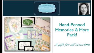 Hand-Penned Memories & More Card Pack! "An All-Occassion Gift"