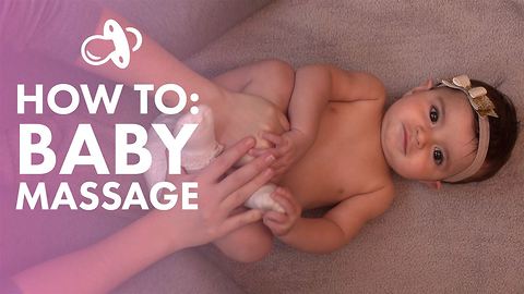 How To: A relaxing baby massage