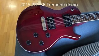 2015 PRS SE Tremonti demo