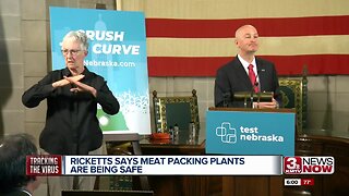 Ricketts says Meat Packing Plants Are Being Safe