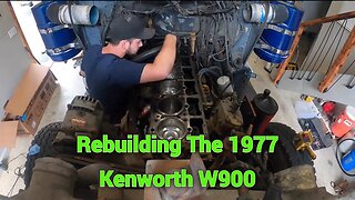 1977 Kenworth W900 rehabilitation!The parts are here & its time to put it back together. Episode 3.