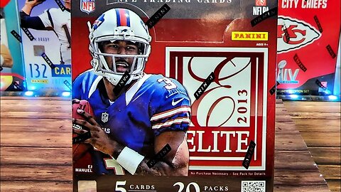 2013 Donruss Elite Football Hobby Box | Just the HITS