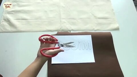 DIY SHOPPING BAG WITH USEFUL POCKET INSIDE
