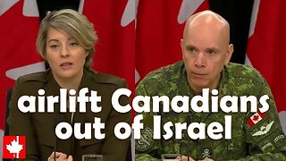 Canadian government unveils plan to airlift Canadians out of Israel