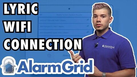 Connecting a Lyric Alarm to the Local WiFi