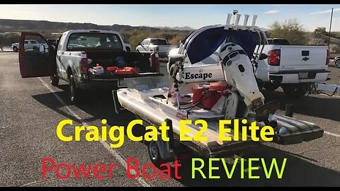 CraigCat E2 Elite 2018 Review | Compact Power Boats | DIY in 4D TESTED