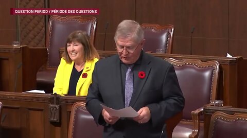 Don Plett gets ANGRY in Senate over Trudeau's inability to answer questions