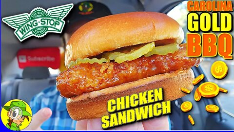 Wingstop® CAROLINA GOLD BBQ CHICKEN SANDWICH Review 🛩️✨♨️🐔🥪 ⎮ Peep THIS Out! 🕵️‍♂️