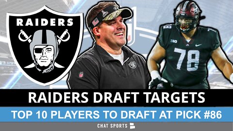 Raiders Draft Targets: Top 10 Prospects Las Vegas Could Select At Pick #86 In The 2022 NFL Draft