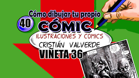 Como dibujar tu propio comic: Viñeta 36