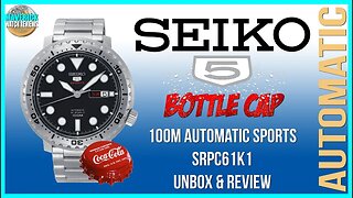 Pop Never Looked So Good! | Seiko 5 Bottle Cap 100m Automatic Sports SRPC61K1 Unbox & Review