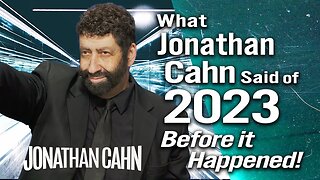What Jonathan Cahn Said of 2023 Before It Happened | New Year's Eve Message | Jonathan Cahn Sermon