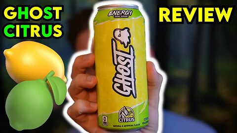 GHOST Energy Drink Citrus Review