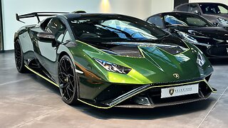 INCREDIBLE VERDE ERMES HURACAN STO! First visit at H.R Owen Lamborghini and Ferrari Hatfield!