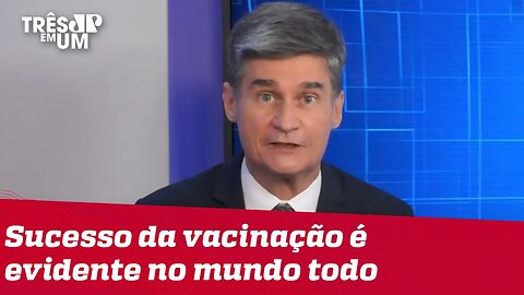 Fábio Piperno: Bolsonaro falar que não vai se vacinar é um desserviço