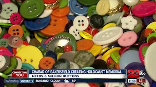 Chabad of Bakersfield in the works of creating Central Valley Button Holocaust Memorial with six million buttons