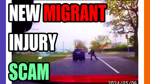 Migrants TRYING To Get Hit By A Car