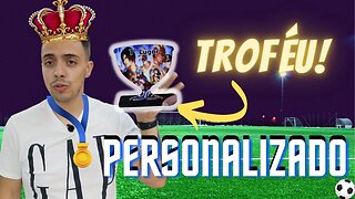 Como fazer Troféu personalizado! Criando o gabarito na prática