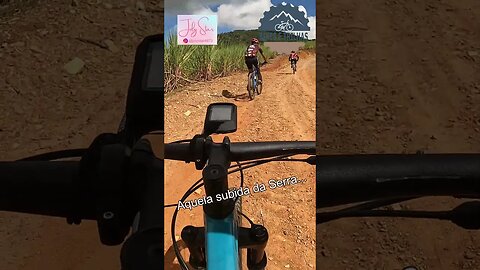 Começando a subir a serra de bike - BIKES E TRILHAS #shorts #bike #trilha