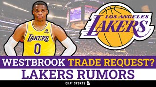 Russell Westbook Parting Ways With HIs Agent Signal A Trade Request Coming? Lakers Rumors