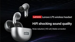 Original Lenovo LP5 Wireless Bluetooth Earbuds