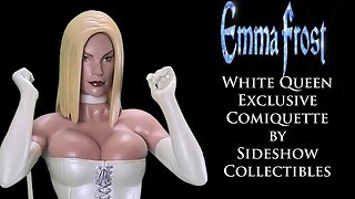 Marvel Emma Frost White Queen Exclusive Comiquette by Sideshow Collectibles