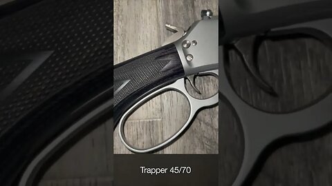 Long Live the Lever Gun: Marlin 1895 Trapper